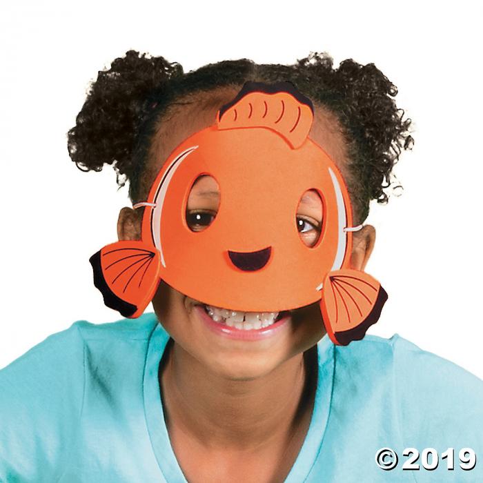 Ocean Animal Mask Craft Kit (Makes 12)