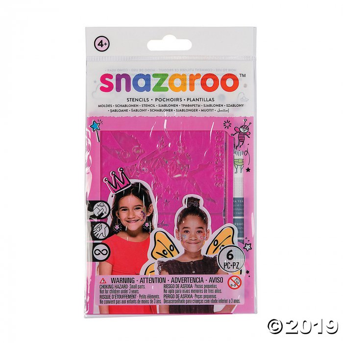 Snazaroo Girl's Fantasy Face Paint Stencils (1 Piece(s))
