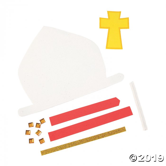 Pope Hat Craft Kit (Makes 12)