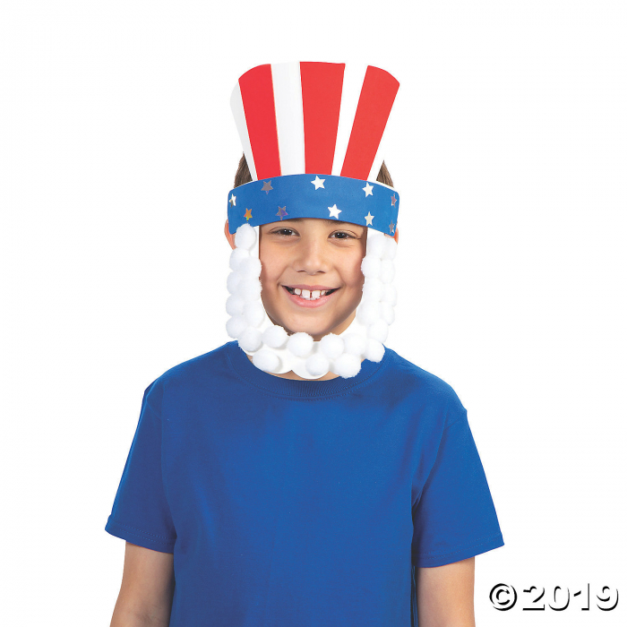 Uncle Sam Mask Craft Kit (6 Piece(s))