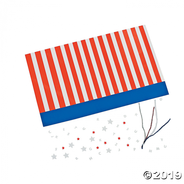 Patriotic Firecracker Hat Craft Kit (Makes 12)