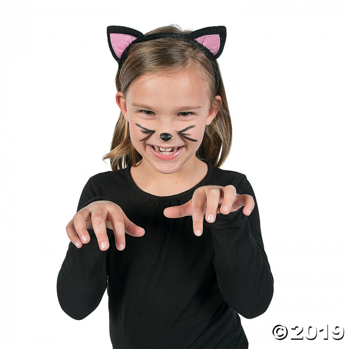 Black Cat Ears Headband (1 Piece(s))