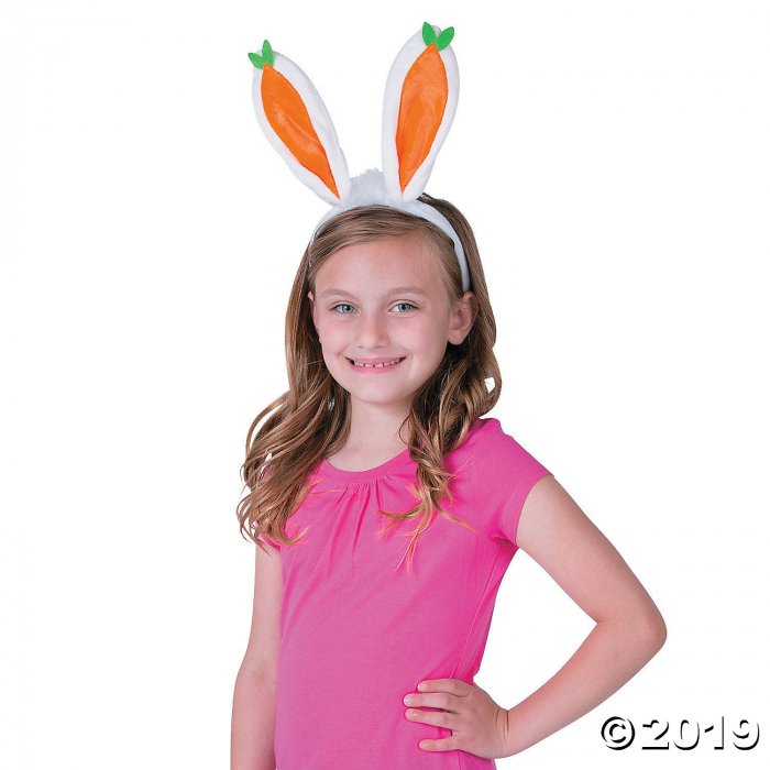 Easter Bunny Ears Carrot Head Boppers (6 Piece(s))