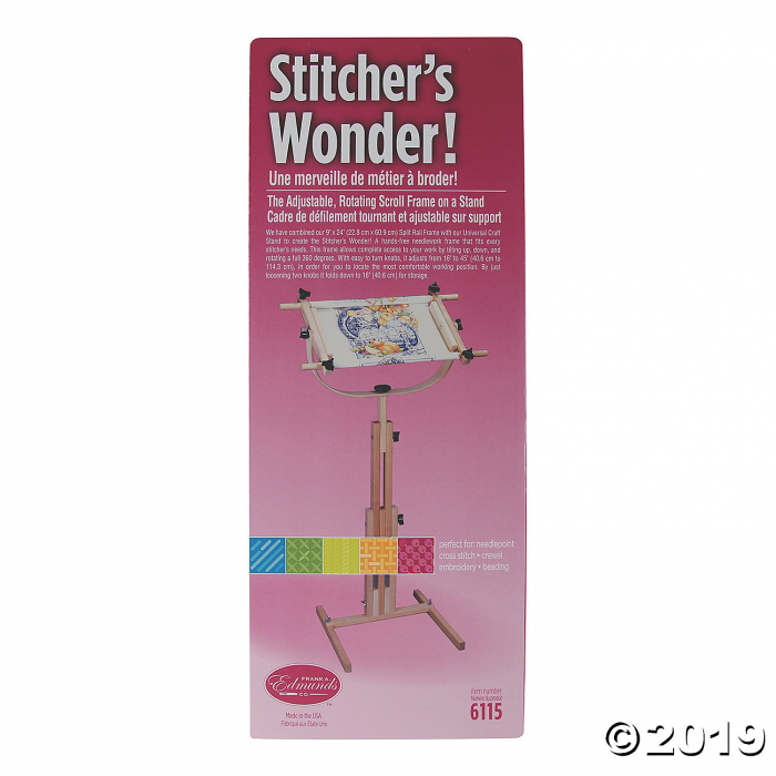Edmunds Stitcher's Wonder! Floor Stand Scroll Frame (1 Piece(s))
