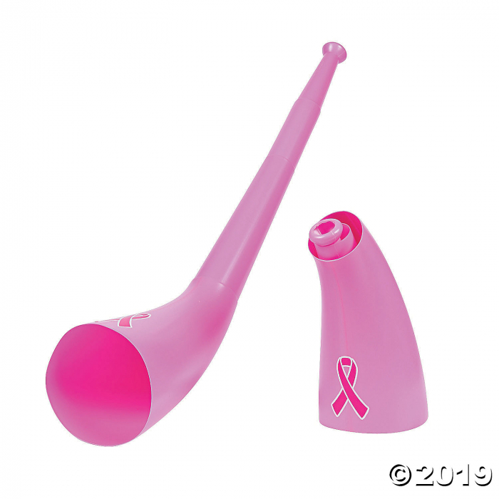 Pink Ribbon Alpine Horns (3 Piece(s))