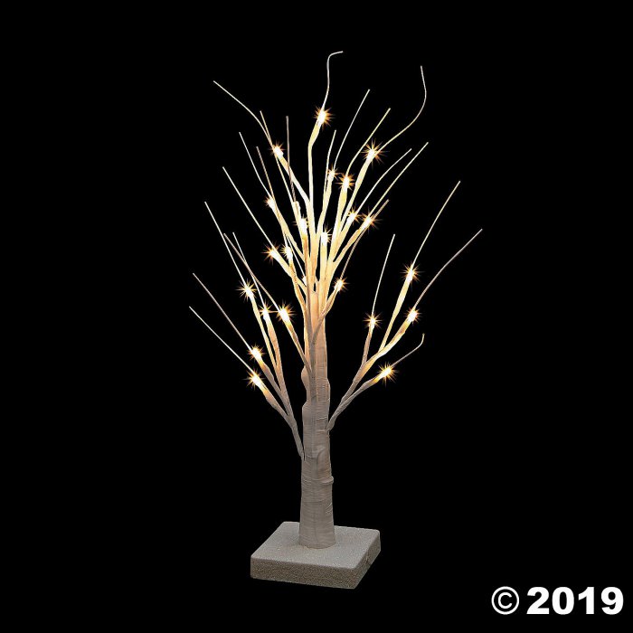 Tabletop White Light-Up Tree (1 Piece(s))