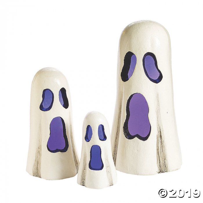 Light-Up Ghost Halloween Decorations (1 Set(s))