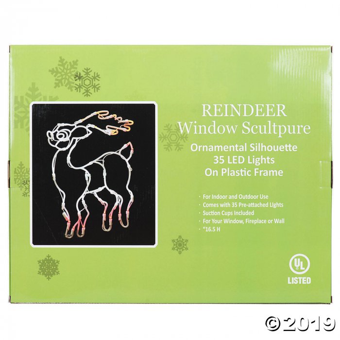 Vickerman 17" Reindeer Wire Silhouette with LED Lights (1 Piece(s))