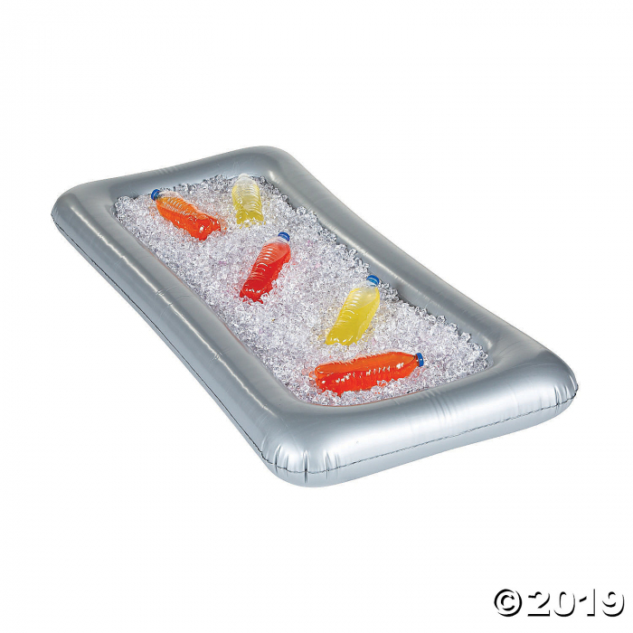 Inflatable Silver Buffet Cooler (1 Piece(s))