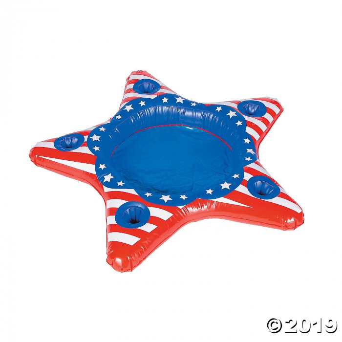 Patriotic Star Inflatable Cooler (1 Piece(s))