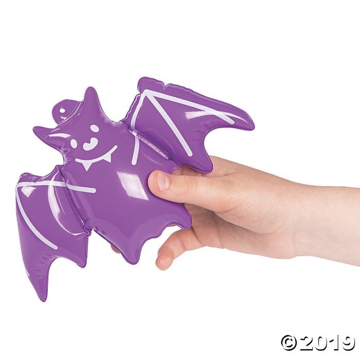 Inflatable Halloween Bats (Per Dozen)