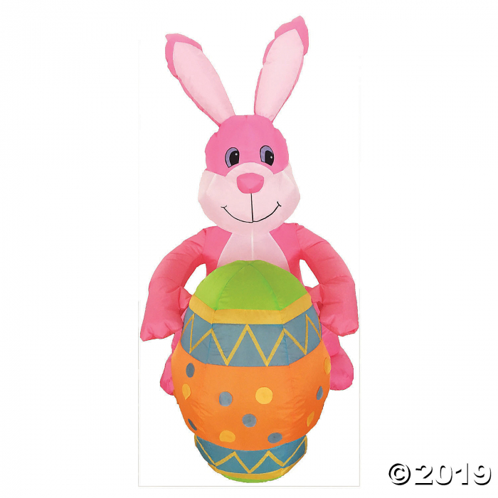 Airblown Easter Bunny with Egg (1 Piece(s))