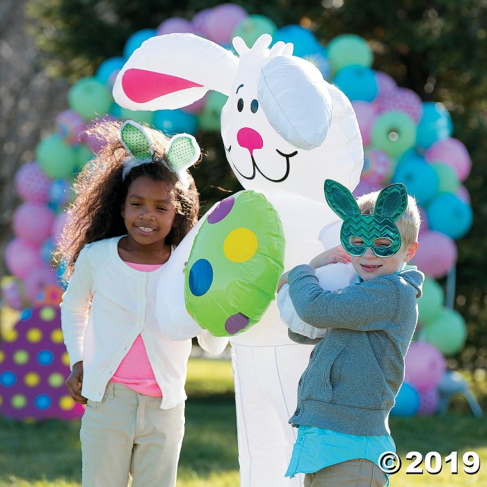 Jumbo Inflatable Easter Bunny.