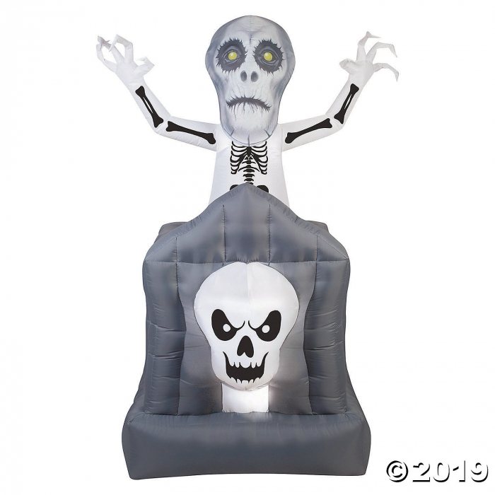 Airblown Pop-Up Haunted Skeleton Halloween Decoration (1 Piece(s))
