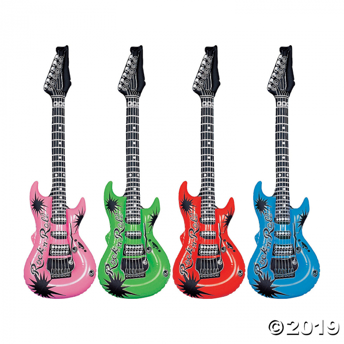 Inflatable Rock 'n Roll Guitar