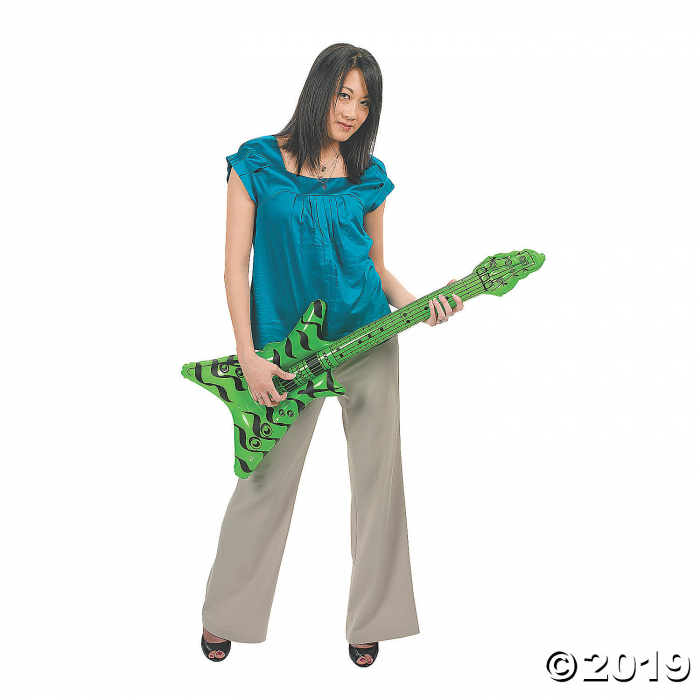 Inflatable V Guitar