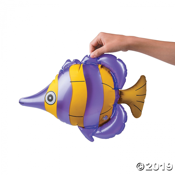 Inflatable Tropical Fish (Per Dozen)