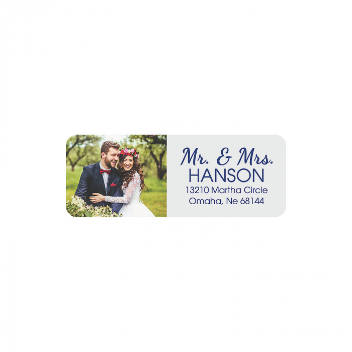 Custom Photo Return Address Labels (144 Piece(s))