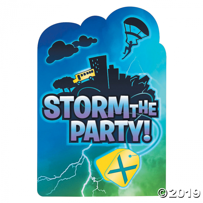 Battle Royal Postcard Party Invitations (8 Piece(s)) Battle Royal Postcard Party Invitations (8 Piece(s))