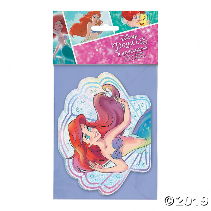 Disney® The Little Mermaid Invitations (8 Piece(s))
