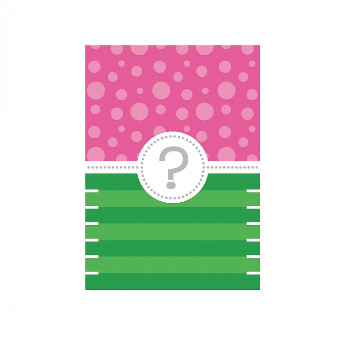 Personalized Touchdowns or Tutus Gender Reveal Invitations (25 Piece(s))