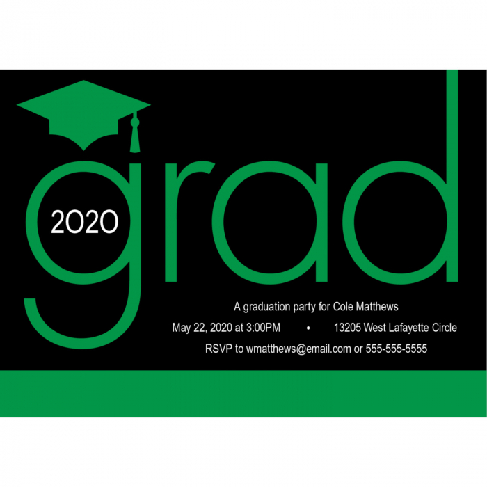 Custom Photo Mortarboard Grad Invitations (25 Piece(s))