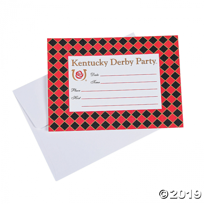 Taste of Derby Party Invitations (8 Piece(s)) Taste of Derby Party Invitations (8 Piece(s))