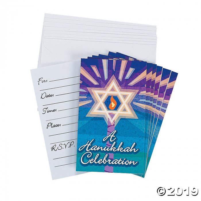 Hanukkah Invitations (8 Piece(s))