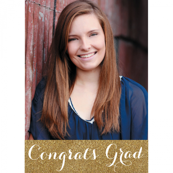 Personalized Black & Gold Graduation Party Invitations (25 Piece(s))