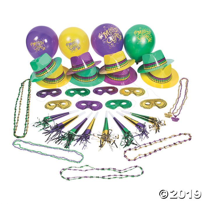 Mardi Gras Party Kit For 50 (1 Set(s))