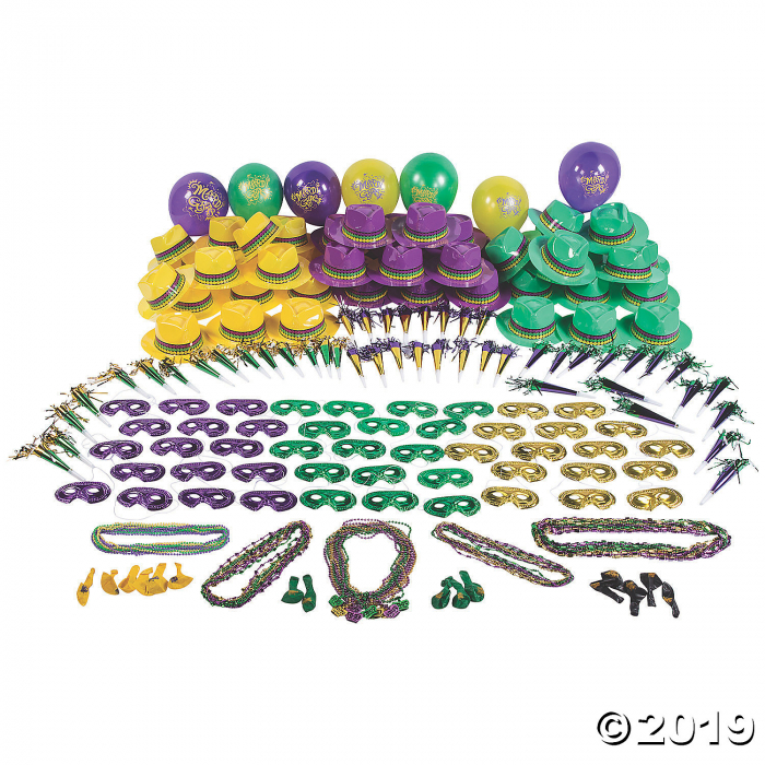 Mardi Gras Party Kit For 50 (1 Set(s))