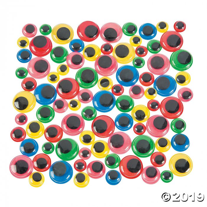 Colorful Googly Eyes (500 Piece(s))