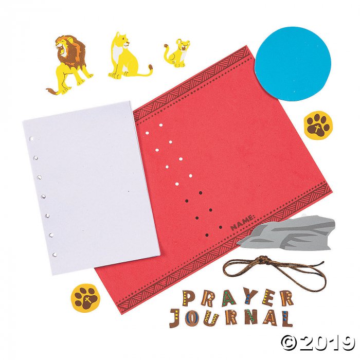 African Safari VBS Prayer Journal Craft Kit (Makes 12)