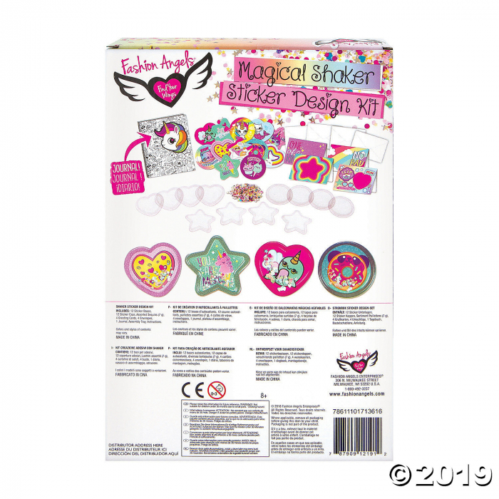 Fashion Angels® Magical Shaker Sticker Design Kit (1 Set(s))