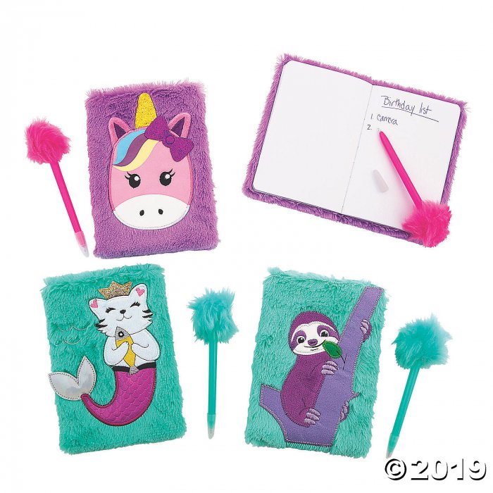 Furry Animals Notebook & Pen Sets (3 Set(s))