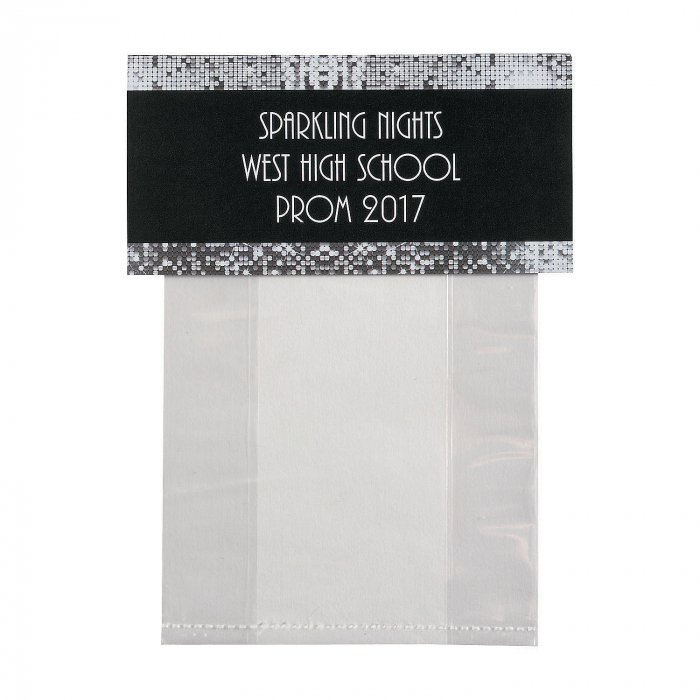 DIY Personalized Sparkling Night Cellophane Favor Bags (50 Piece(s))