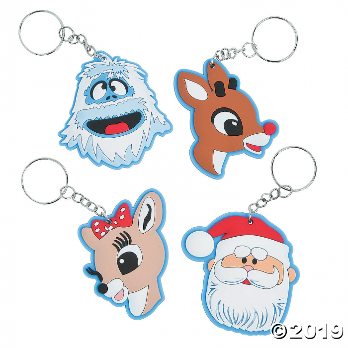 Rudolph the Red-Nosed Reindeer® & Friends Keychains (Per Dozen) Rudolph the Red-Nosed Reindeer® & Friends Keychains (Per Dozen)