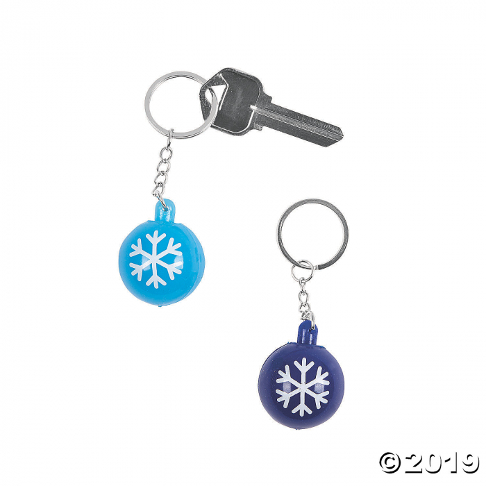Light-Up Winter Keychains (Per Dozen)