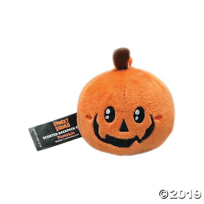 Backpack Buddies Plush Jack-O'-Lantern Backpack Clip Keychain (1 Piece(s))