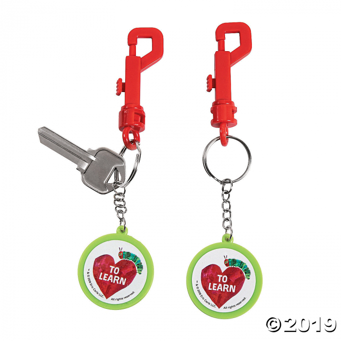 The World of Eric Carle Backpack Clip Keychains (Per Dozen) The World of Eric Carle Backpack Clip Keychains (Per Dozen)
