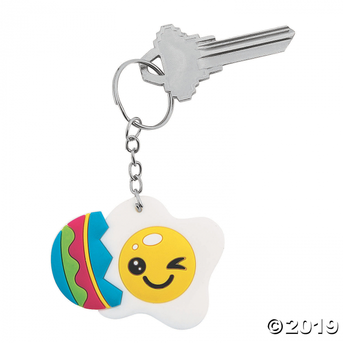 Fried Easter Egg Keychains (Per Dozen)