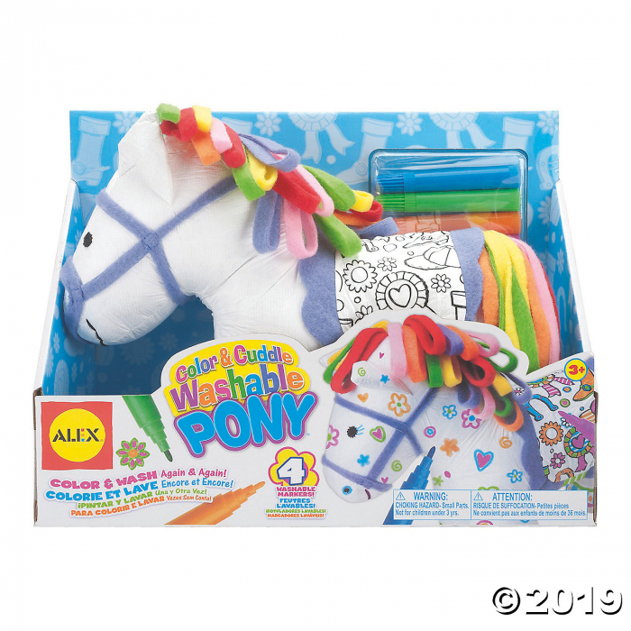 Color & Cuddle Washable Kit-Pony (1 Set(s))