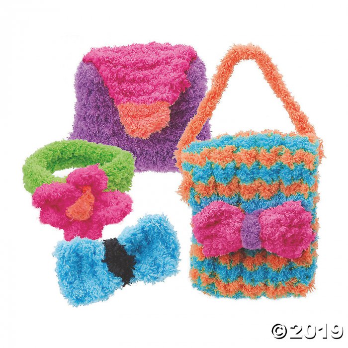 Fuzzy Wuzzy Knitting Kit- (1 Set(s))