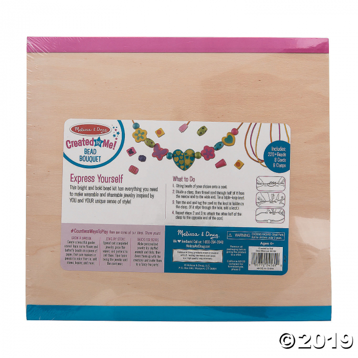 Melissa & Doug® Wooden Bead Set (1 Set(s))