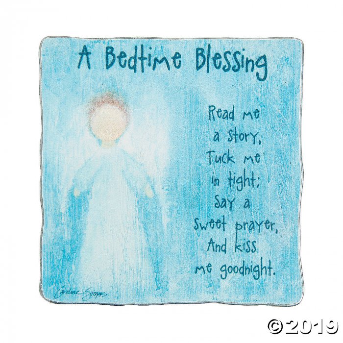 Blue Bedtime Blessing Plaque (1 Piece(s))