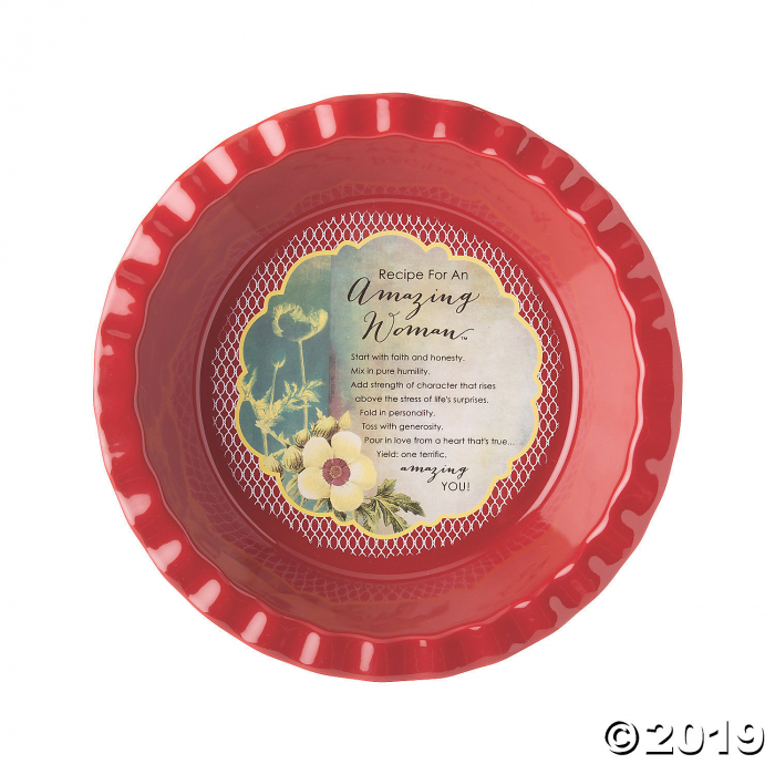 Amazing Woman Deep Dish Pie Plate (1 Piece(s))