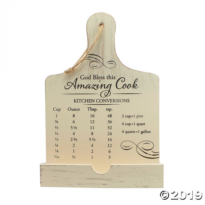 Amazing Woman Measuring Cookbook Holder (1 Piece(s))