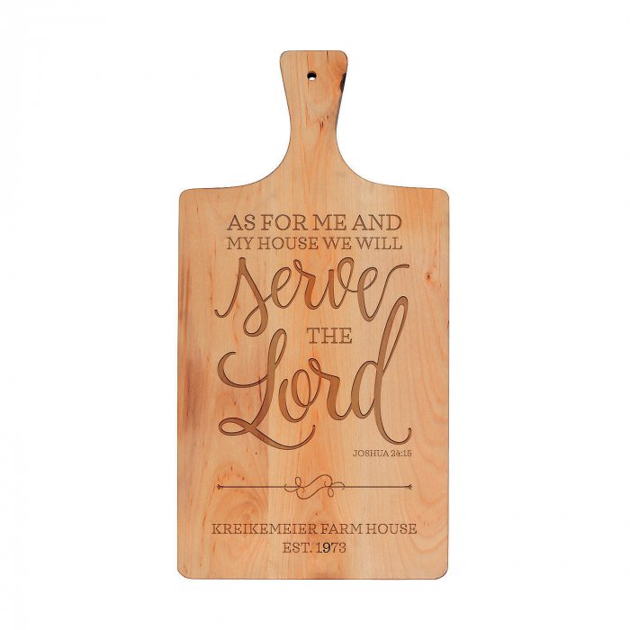 Personalized Faith Cutting Board (1 Piece(s))