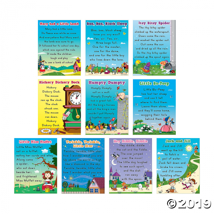 Nursery Rhyme Posters (10 Piece(s))