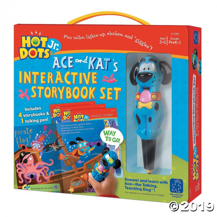 Hot Dots Jr. Ace - The Talking, Teaching Dog Pen - Toys To Love